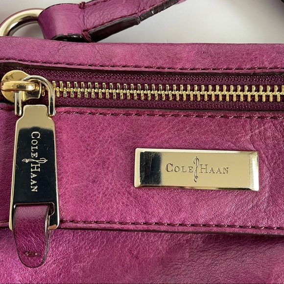 COLE HAAN Purple cross body bag - Picture 10 of 11